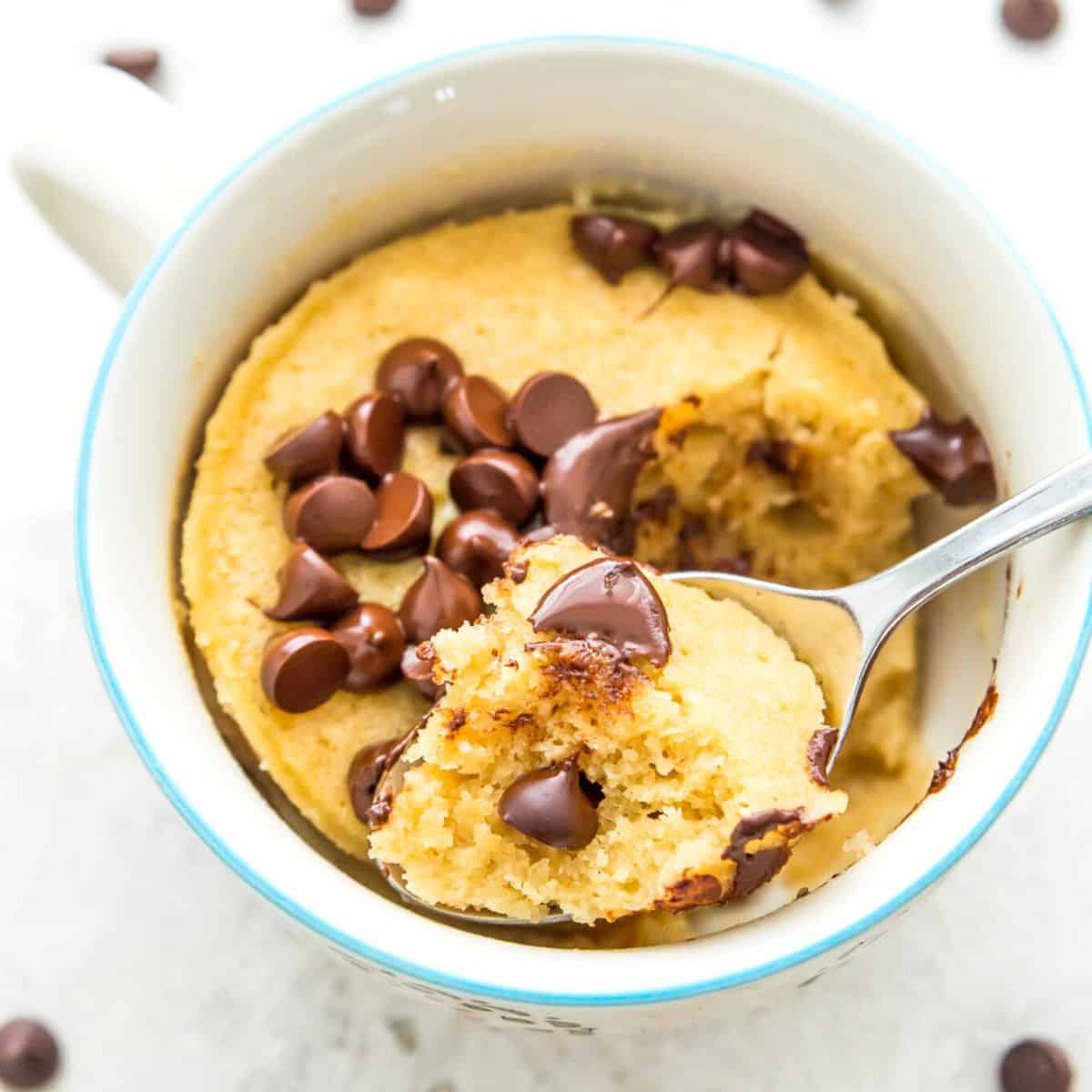 Vanilla Protein Mug Cake